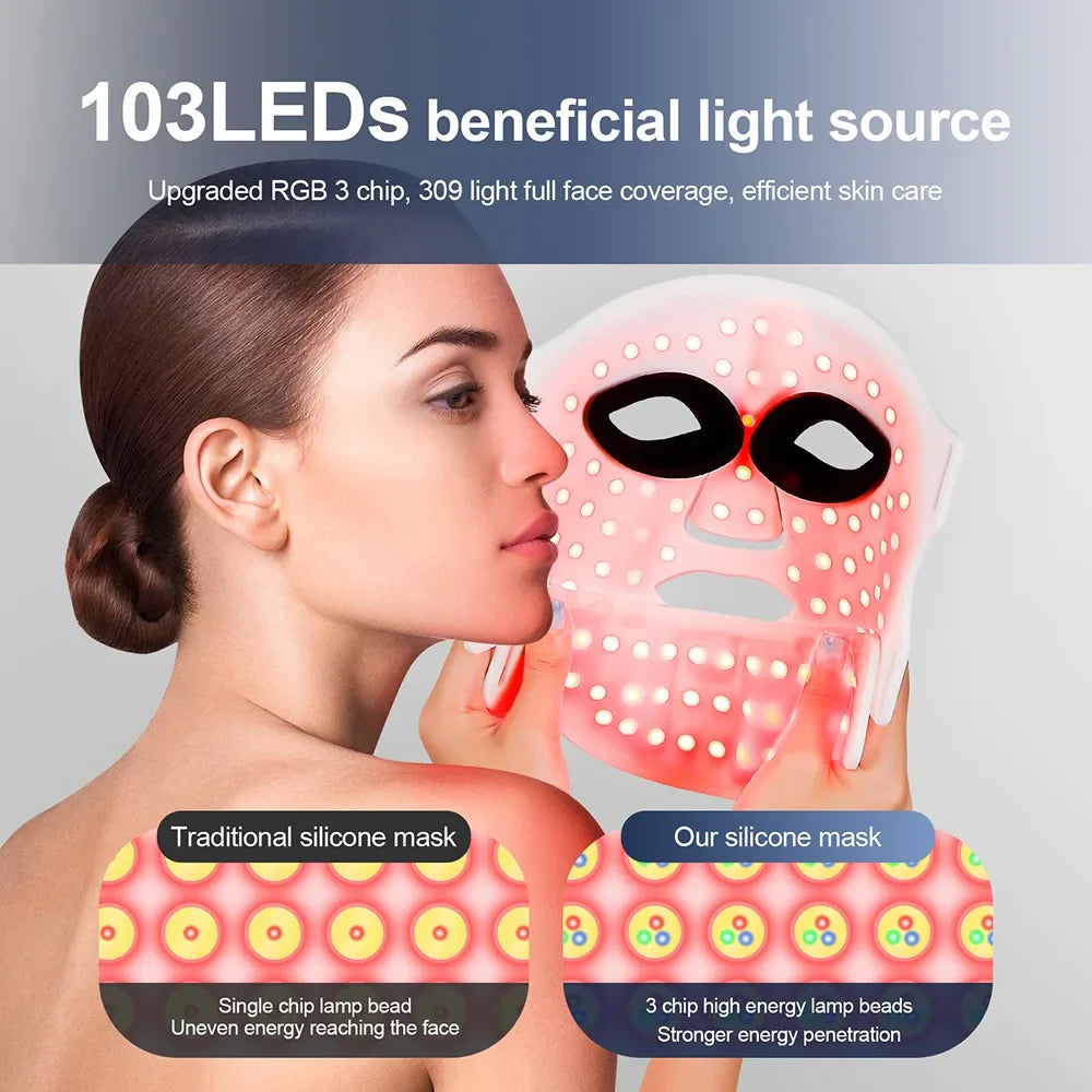 Radiant Glow LED Facial Mask