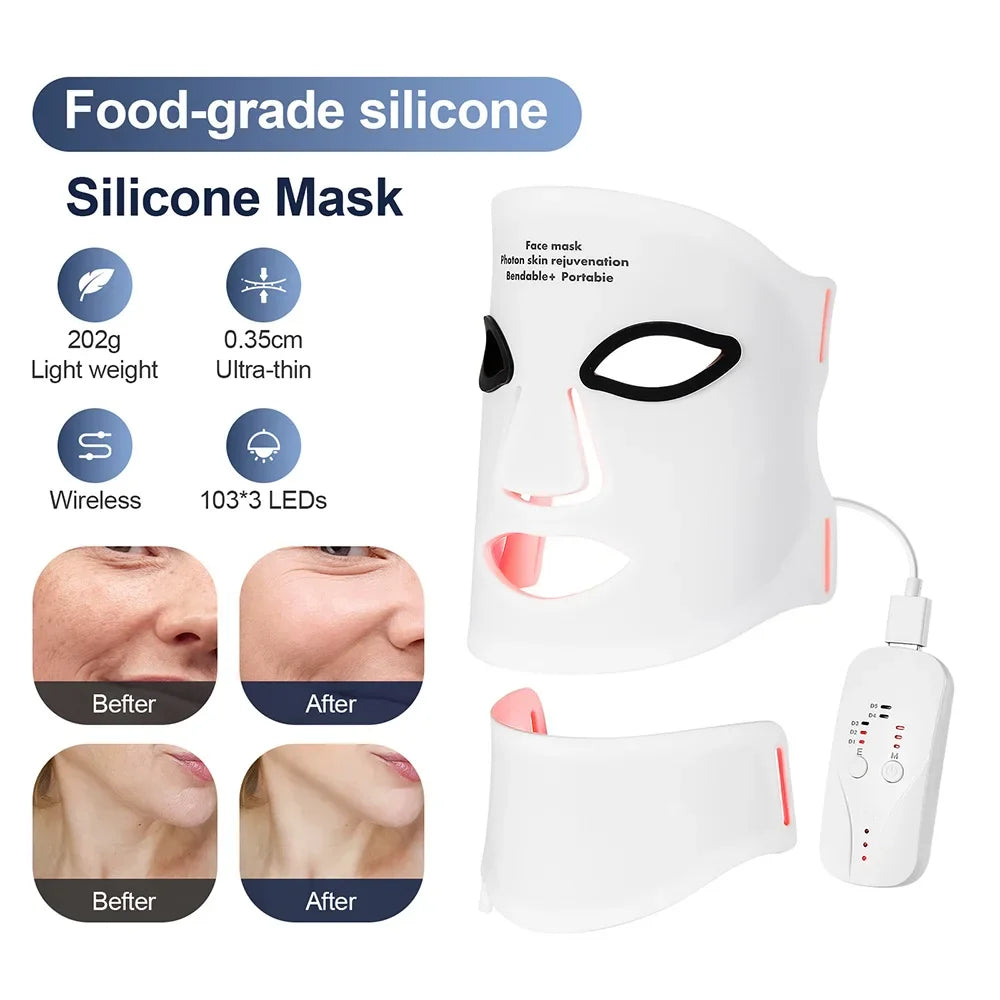 Radiant Glow LED Facial Mask
